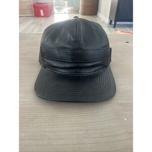 Stampd Los Angeles Hat Cap Men Black Snapback Leather Modern Designer